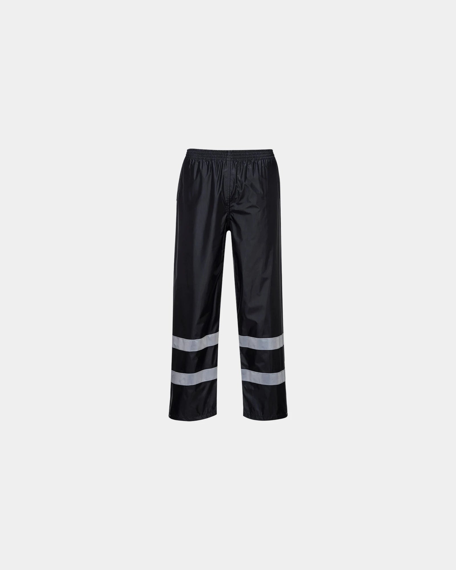 Pantalone antipioggia poliestere PVC 210g da personalizzare - Nero-Blu Cielo