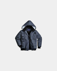 Giubbotto 3in1 poliestere impermeabile da personalizzare - Blu Navy