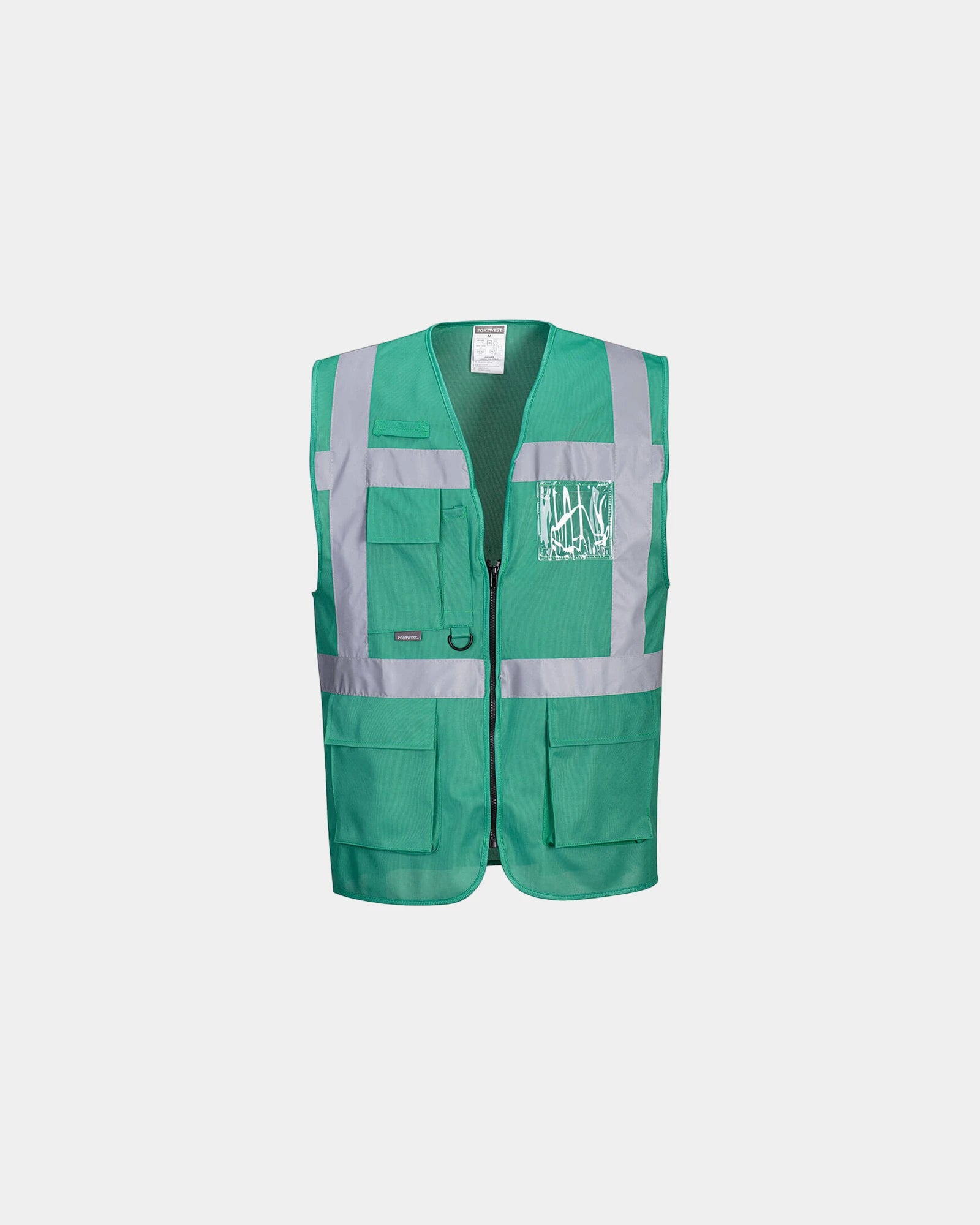 Gilet Iona Executive porta badge da personalizzare - Verde Scuro