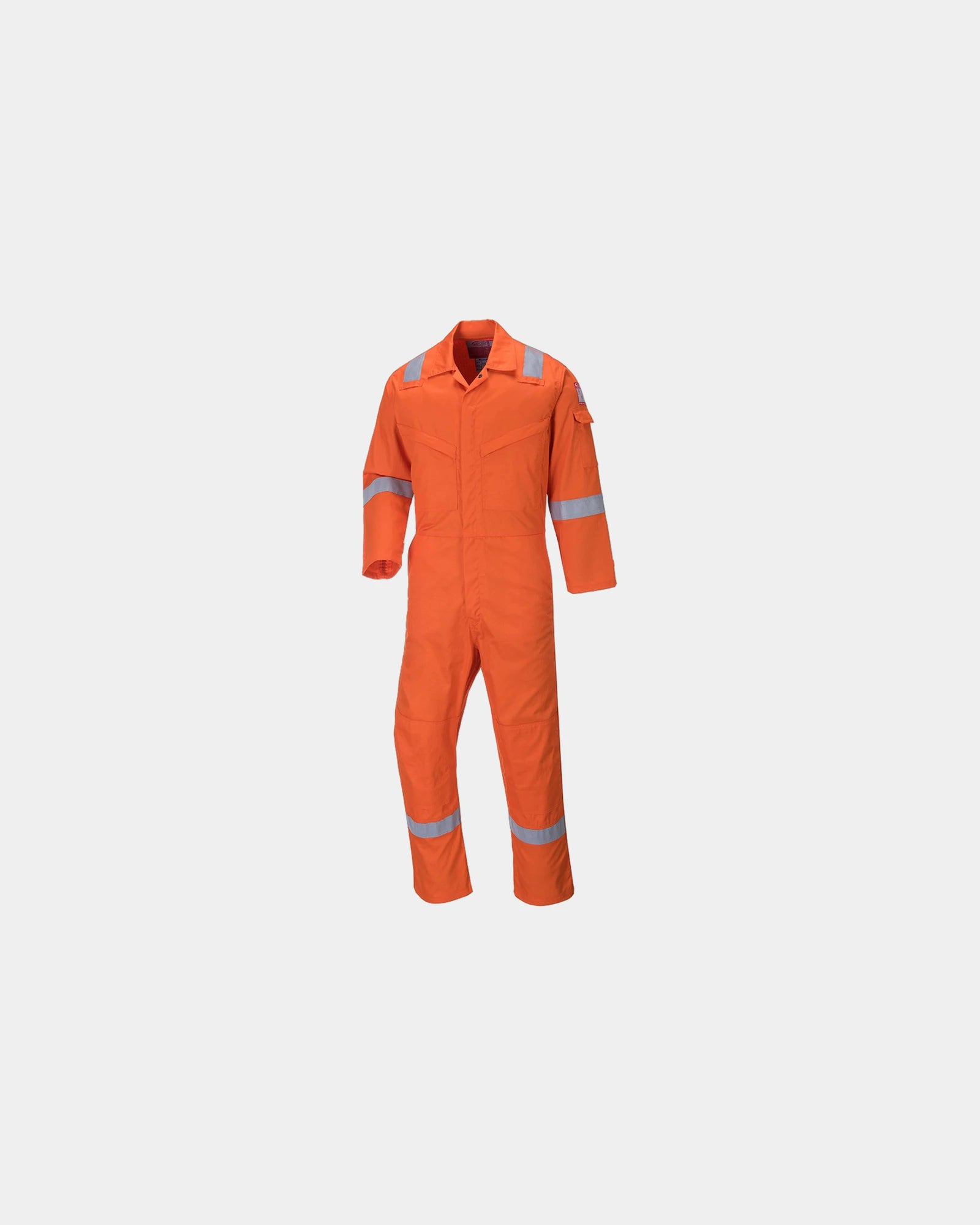 Tuta ignifuga certificata cotone Aberdeen da personalizzare - Arancione