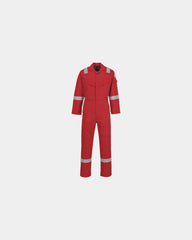 Tuta ignifuga certificata cotone Aberdeen da personalizzare - Blu Scuro