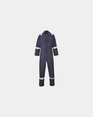 Tuta ignifuga certificata cotone Aberdeen da personalizzare - Blu Navy