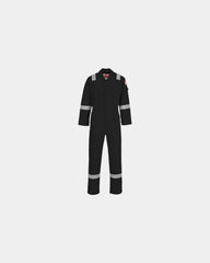 Tuta antistatica leggera 210g da personalizzare - Nero-Blu Cielo