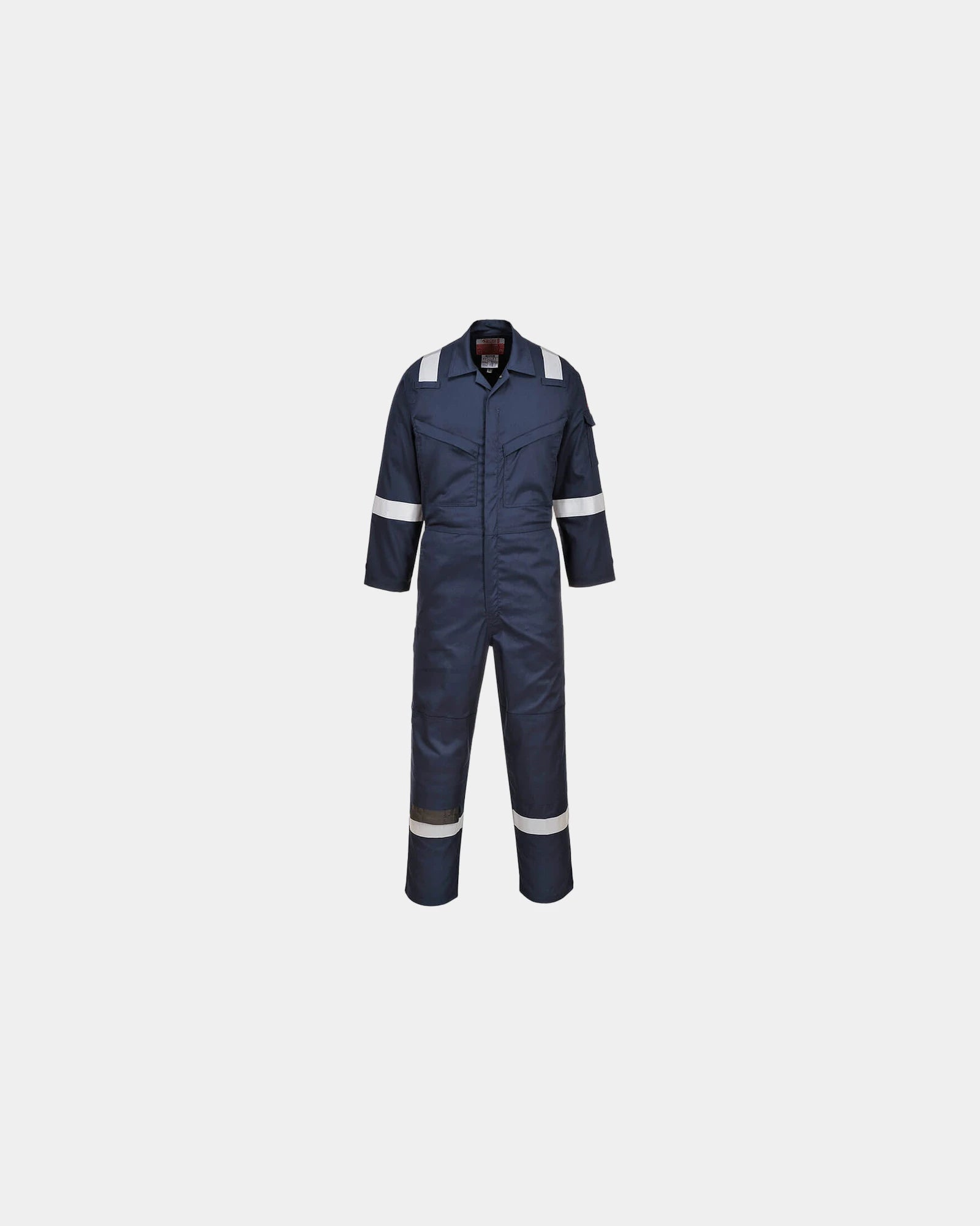 Tuta ignifuga antinsetti 210gm da personalizzare - Blu Navy