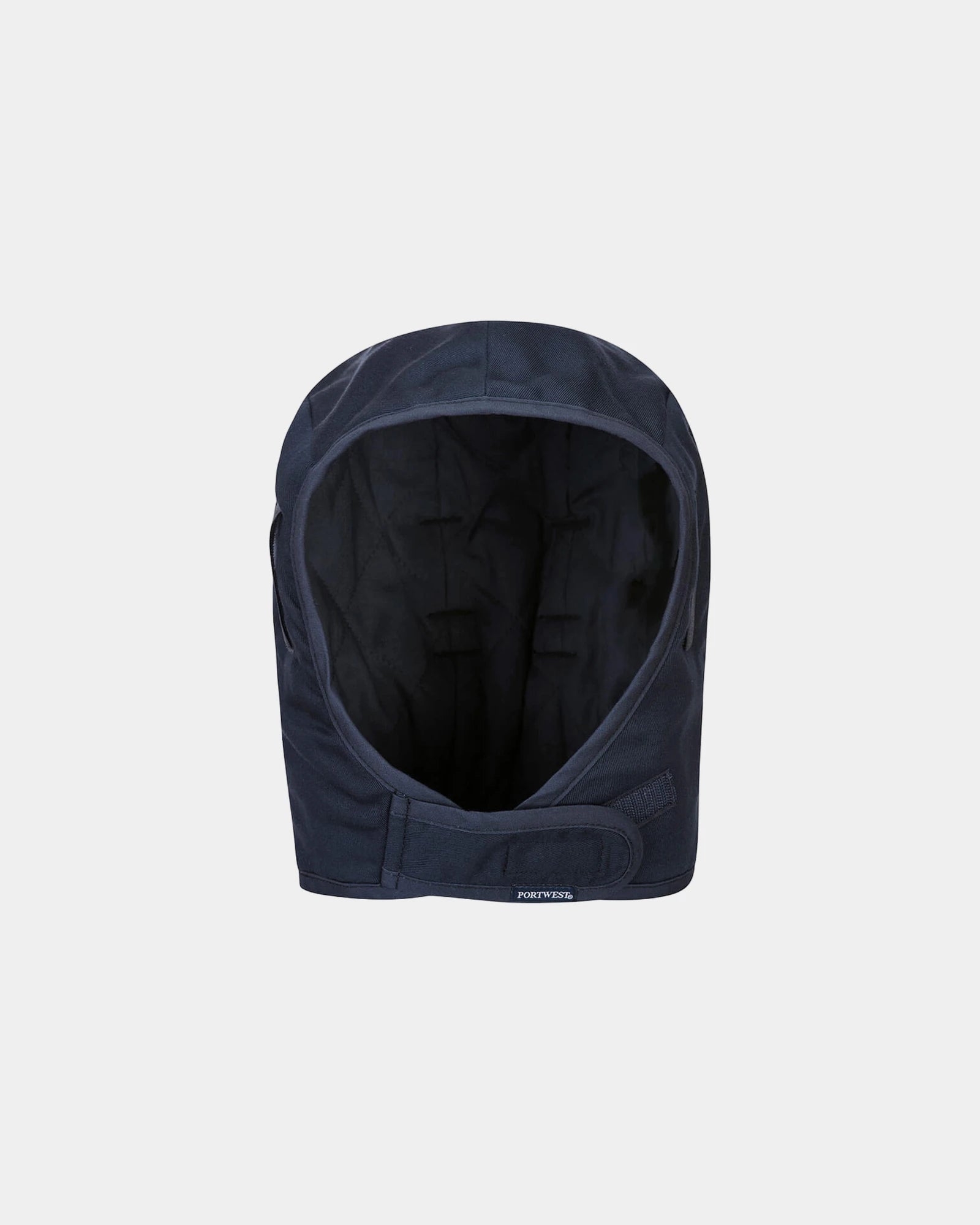 Cappuccio ignifugo imbottito per casco da personalizzare - Blu Navy