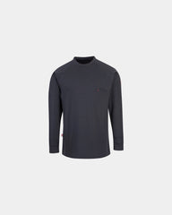Felpa girocollo antistatica ignifuga da personalizzare - Blu Navy