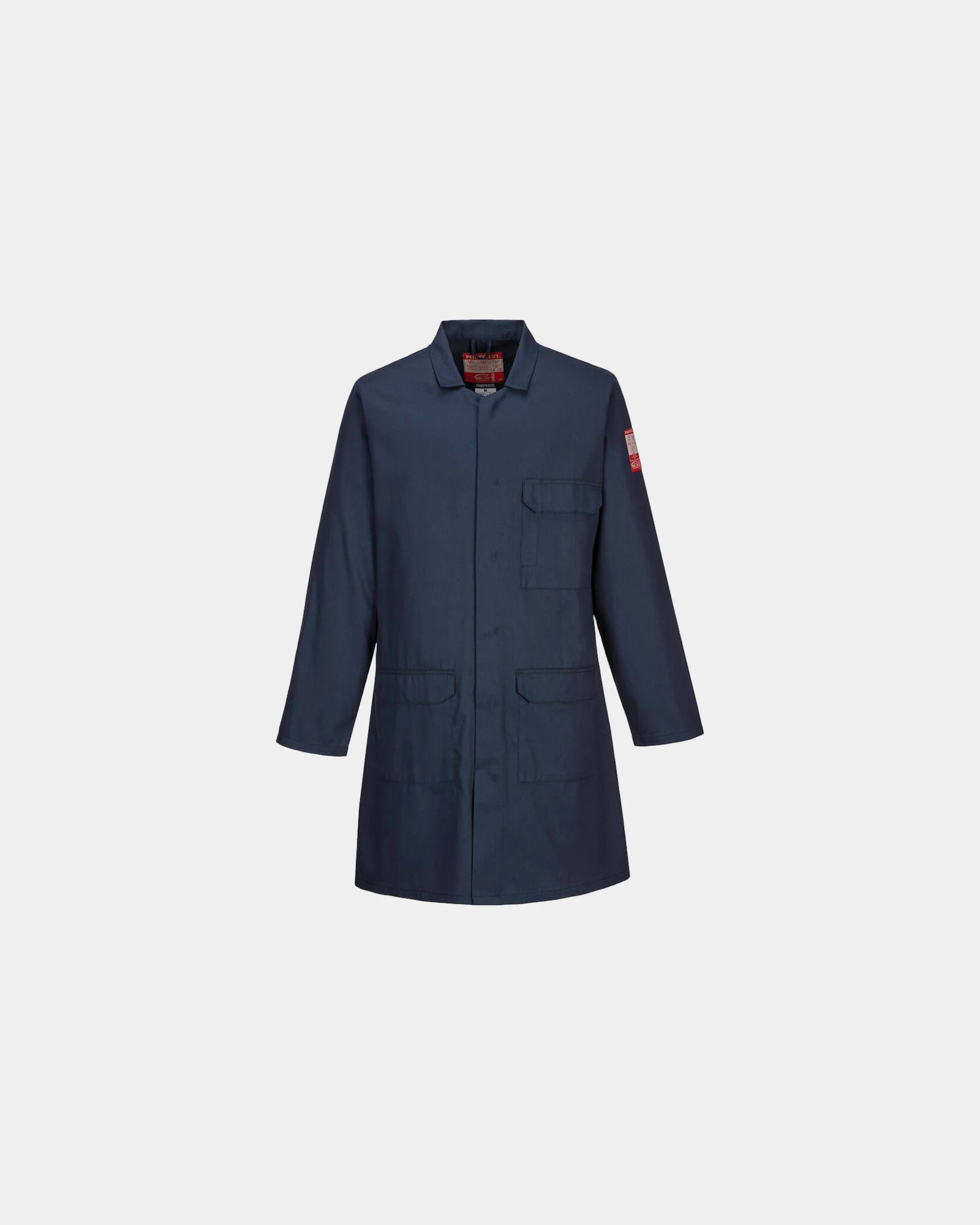 Camicia ignifuga trapuntata blu marina da personalizzare - Blu Navy
