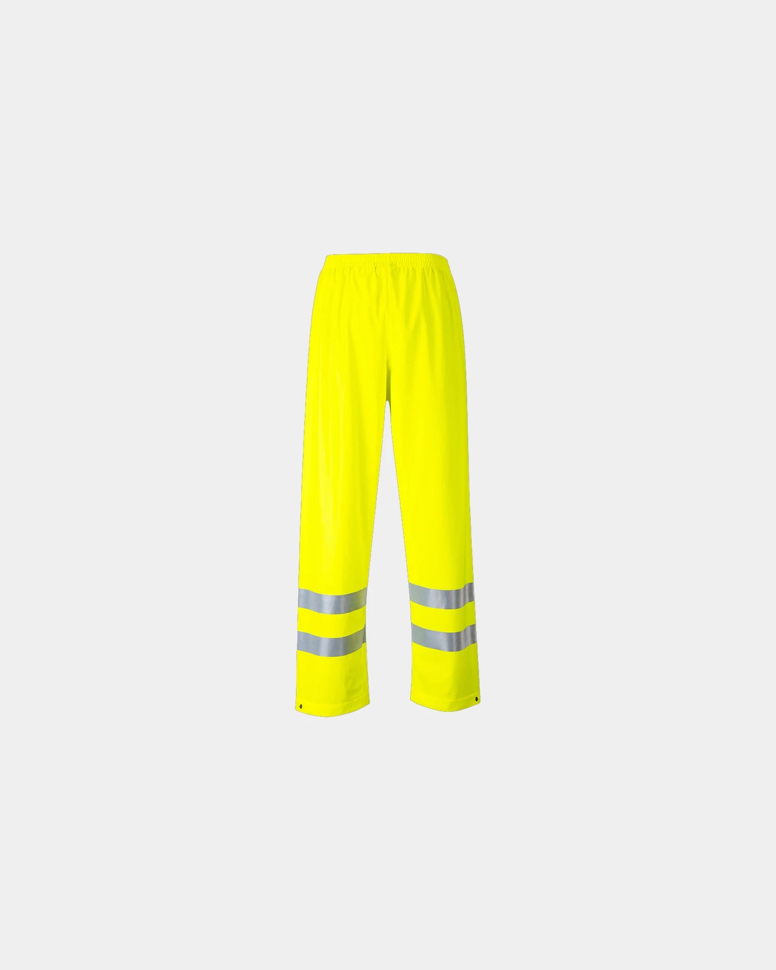 Pantaloni impermeabili alta visibilità da personalizzare - Giallo