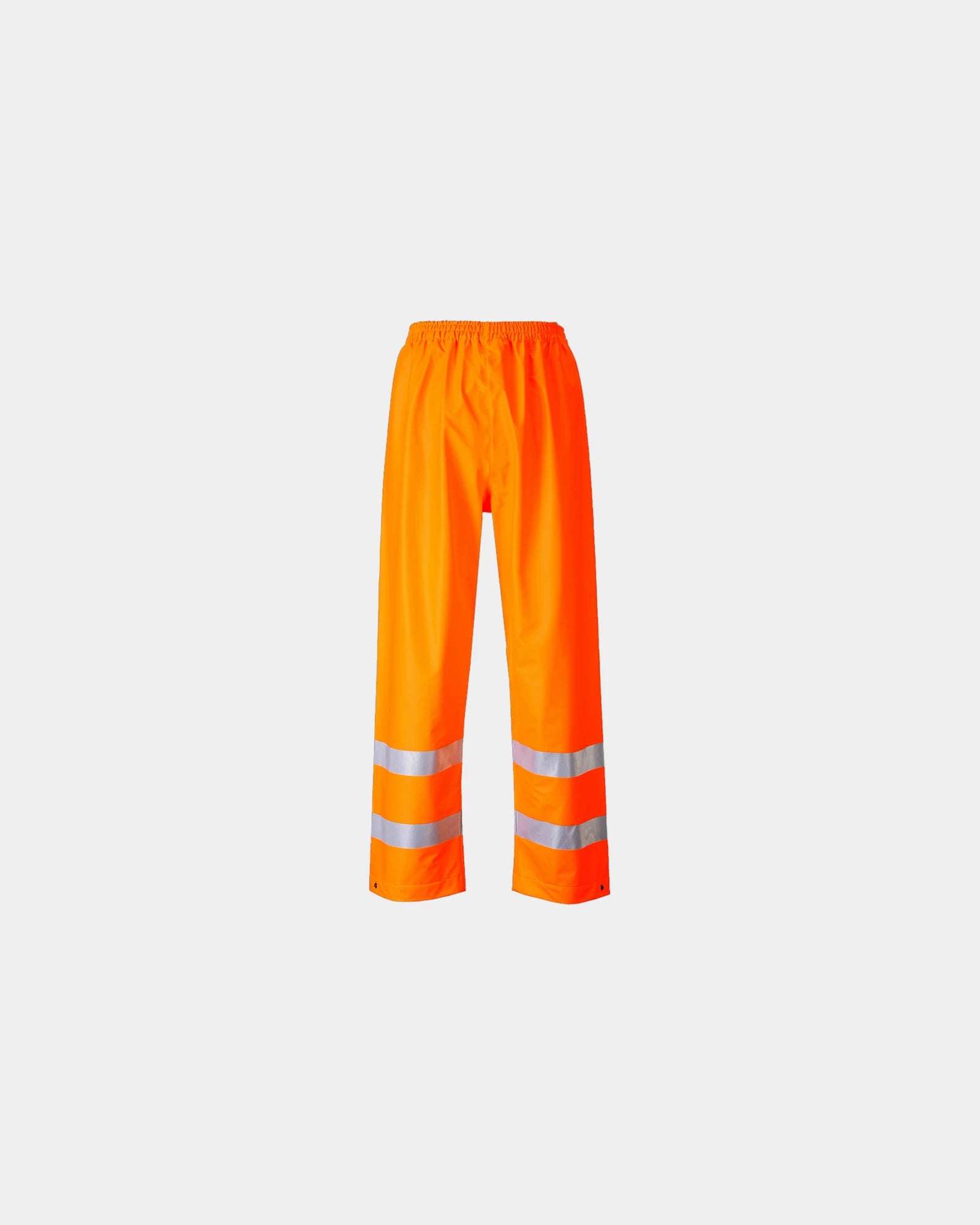 Pantaloni impermeabili alta visibilità da personalizzare - Arancione