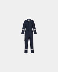 Tuta multitasche ignifuga certificata da personalizzare - Blu Navy