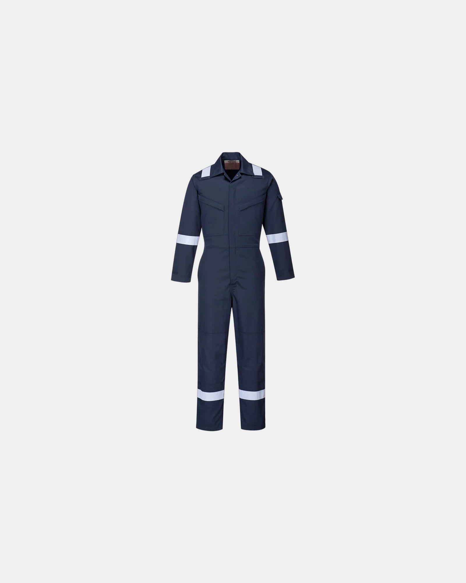 Tuta da lavoro donna ignifuga 350 gr da personalizzare - Blu Navy