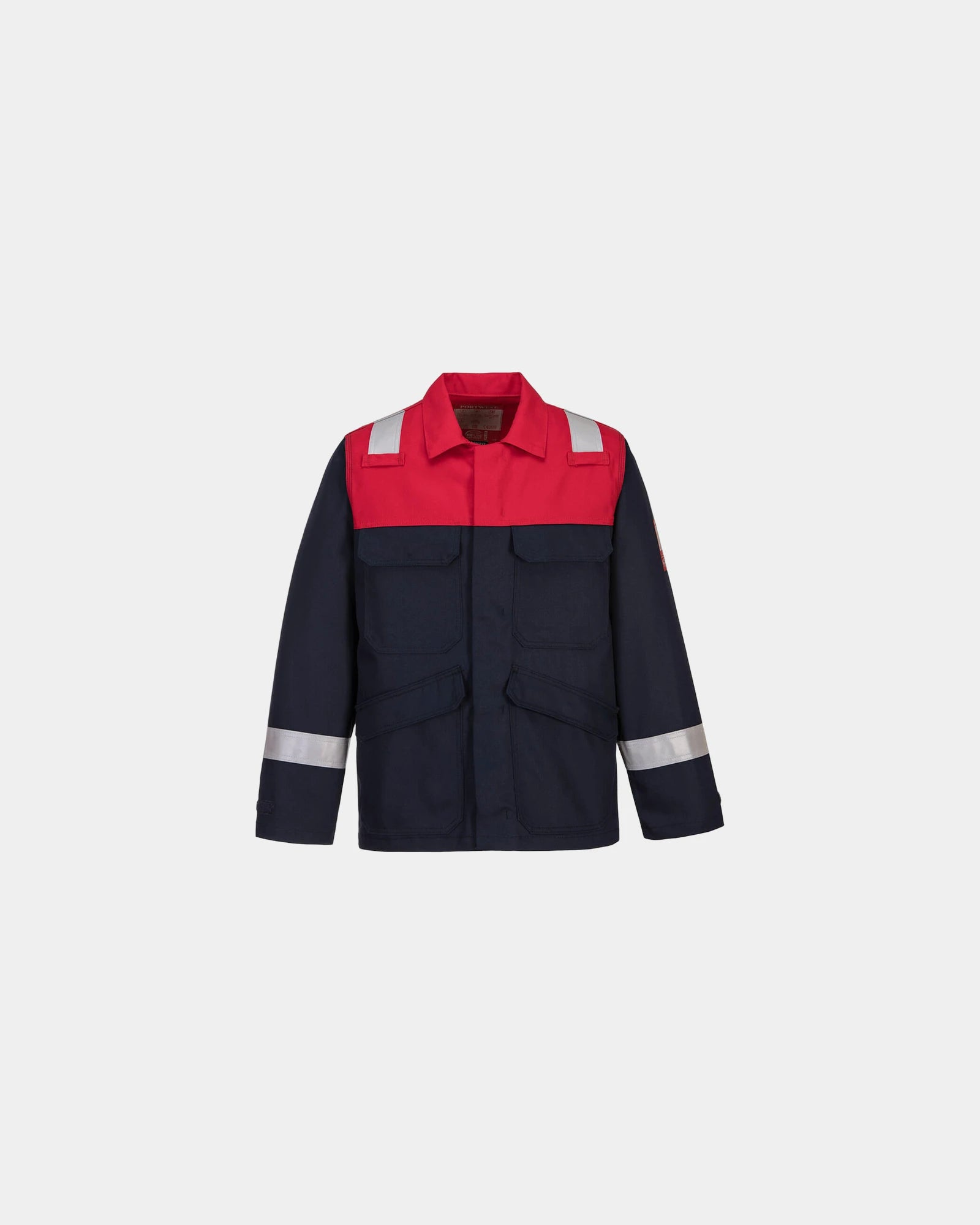 Giacca ignifuga certificata CE da personalizzare - Blu Navy