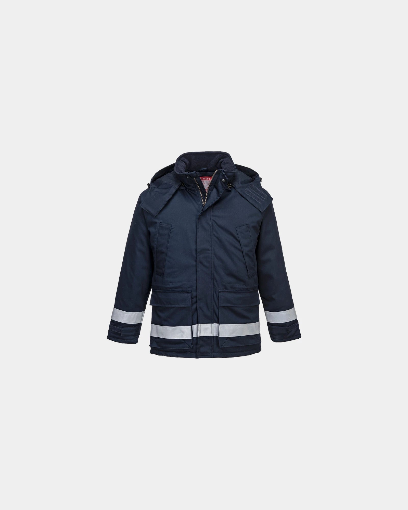 Parka invernale FR antistatica alta da personalizzare - Blu Navy