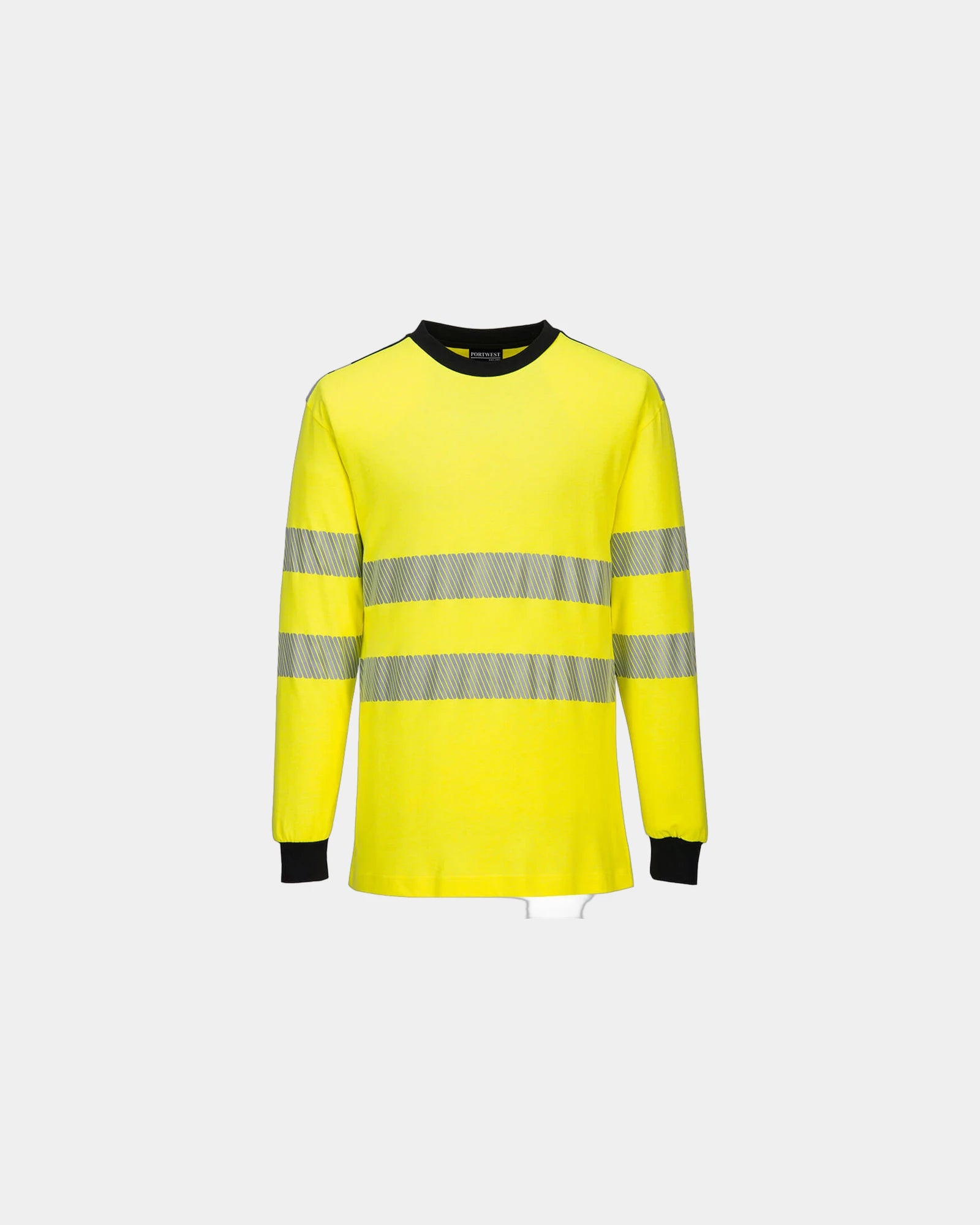 T-shirt alta visibilità ignifugo WX3 da personalizzare - Giallo-Nero