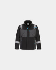 Softshell WX3 ignifugo 3 strati da personalizzare - Nero-Blu Cielo