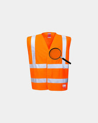 Gilet alta visibilità antistatico da personalizzare - Arancione