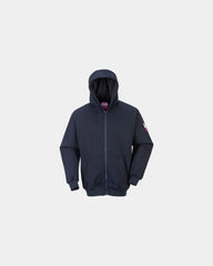 Felpa con cappuccio ignifuga blu marine da personalizzare - Blu Navy