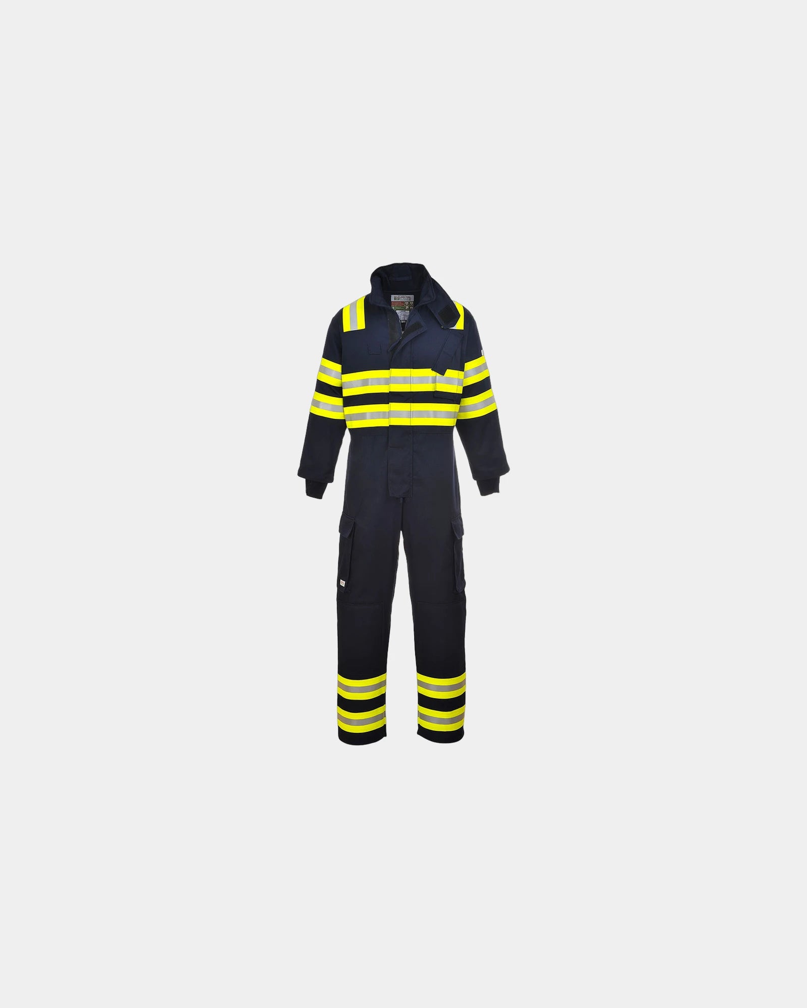 Tuta antifiamma cotone Bizflame 280g da personalizzare - Blu Navy