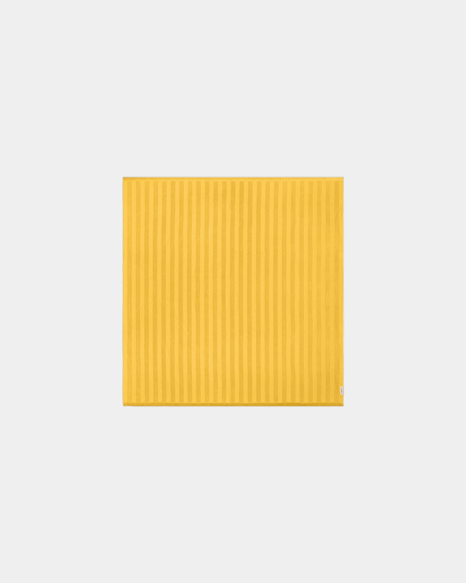 Fouta bi-materiale 200x200 da personalizzare - Giallo Olympe