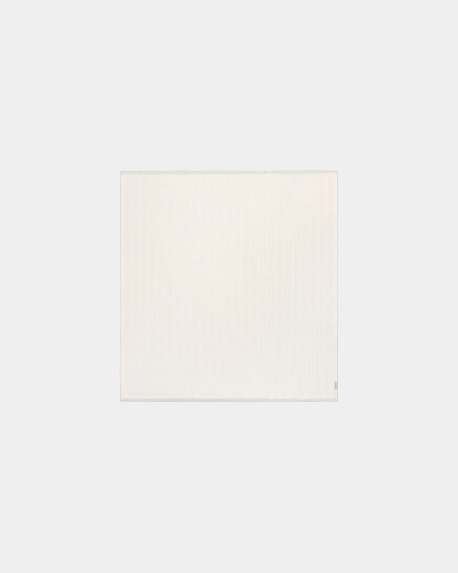 Fouta bi-materiale 200x200 da personalizzare - Bianco Perlato