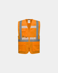 Gilet alta visibilità Glowtex da personalizzare - Arancione