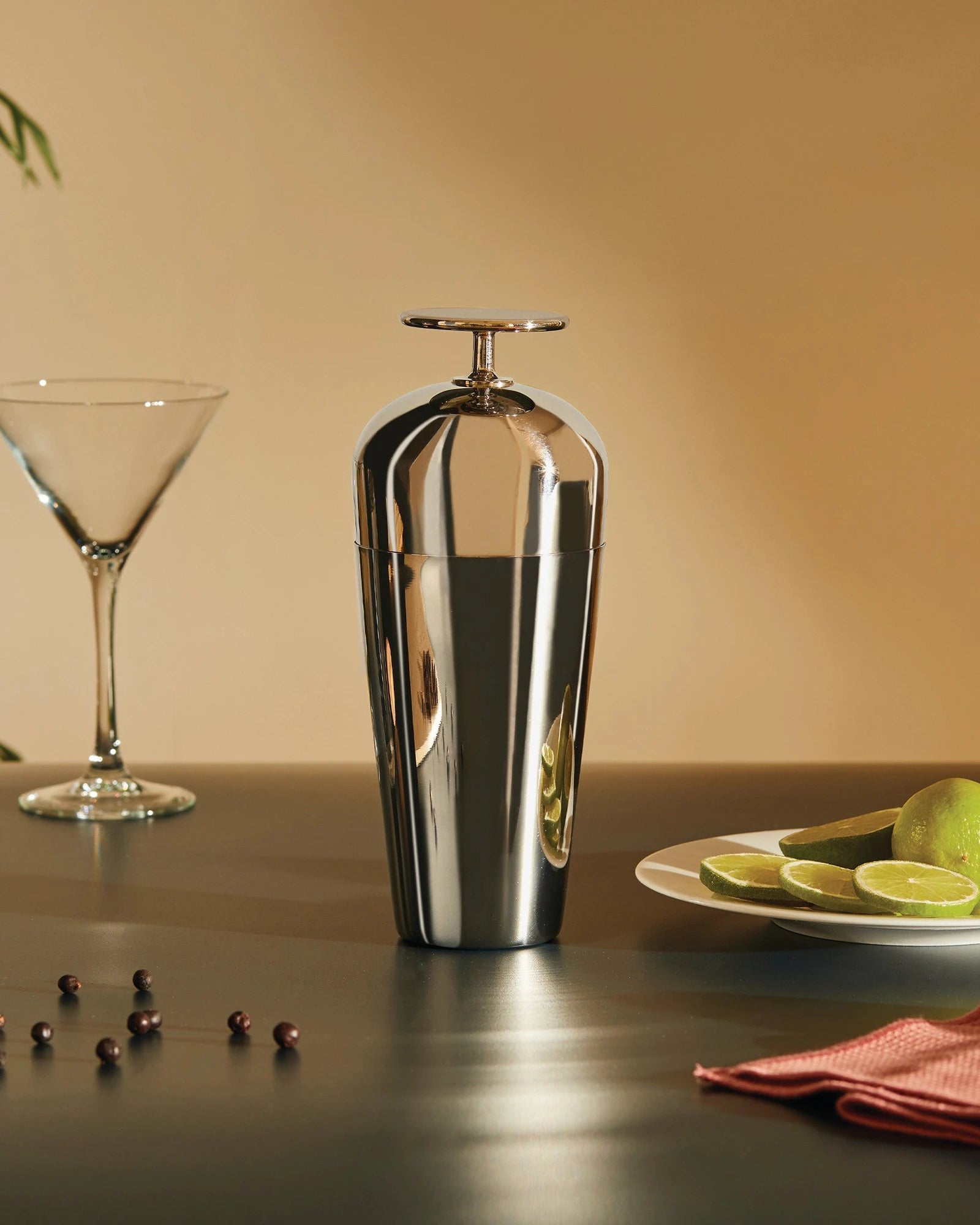 Shaker acciaio inox Alessi Parisienne da personalizzare