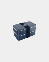 Lunchbox 2 scomparti riciclata Goodjour da personalizzare - Blu Navy