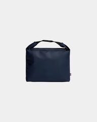 Borsa termica RPET Goodjour Rolltop da personalizzare - Blu Navy-Nero
