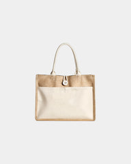 Borsa in juta cotone riciclato Goodjour da personalizzare - 5