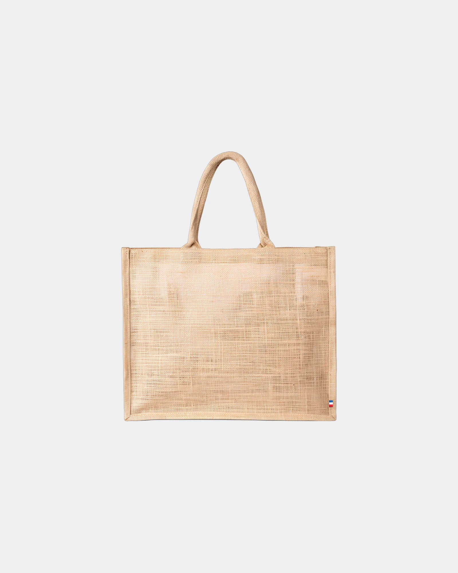 Shopper in tela di juta Goodjour da personalizzare - Ecru