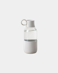 Borraccia vetro riciclato Gobi Indoor 50cl da personalizzare - Grigio Tortora Gessato