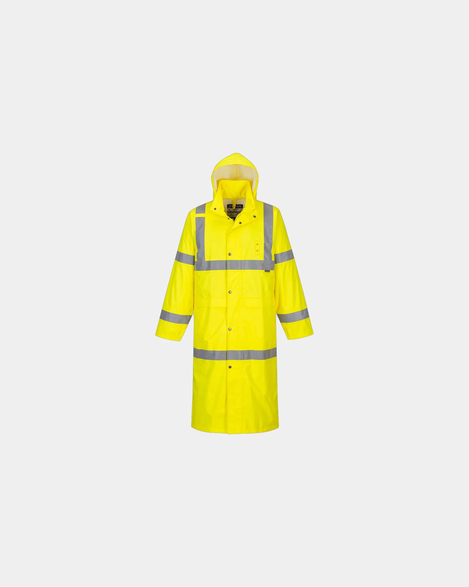 Impermeabile alta visibilità 122 cm da personalizzare - Giallo