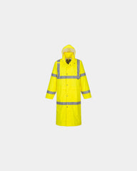 Impermeabile alta visibilità 122 cm da personalizzare - Giallo