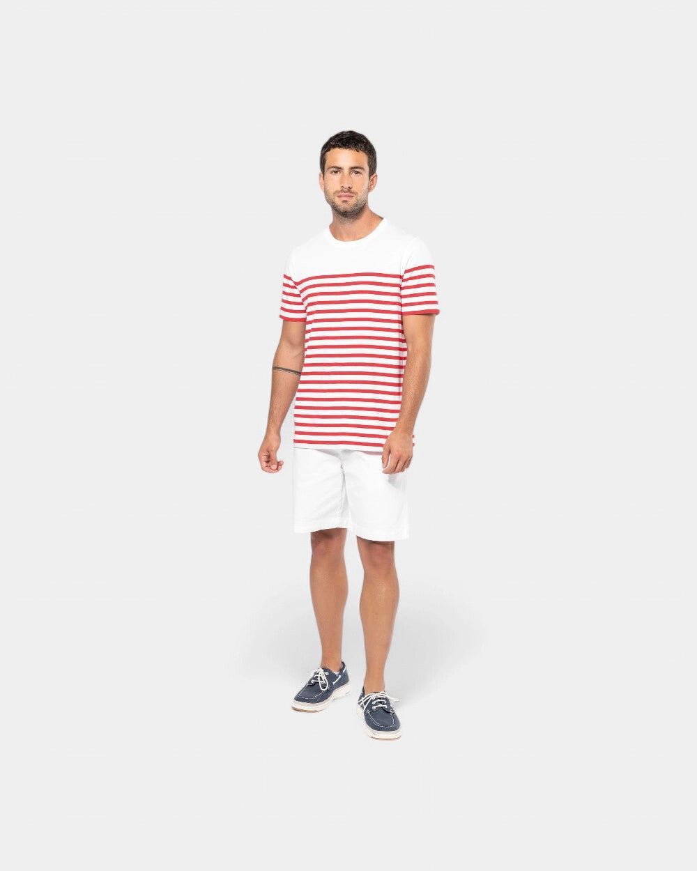 T-shirt marinara girocollo uomo da personalizzare - 1