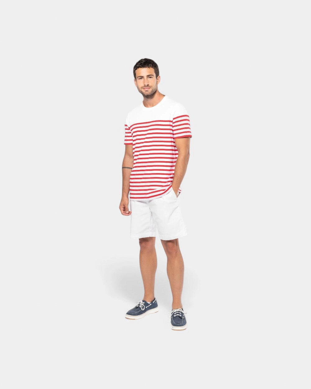 T-shirt marinara girocollo uomo da personalizzare - 2