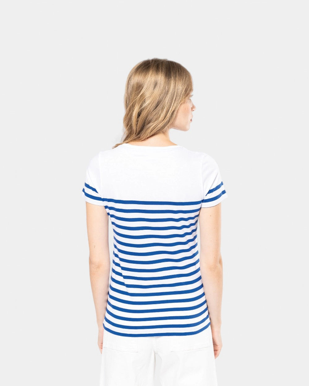 T-shirt marinara girocollo donna da personalizzare - 3