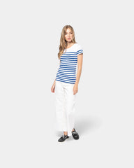 T-shirt marinara girocollo donna da personalizzare - 1