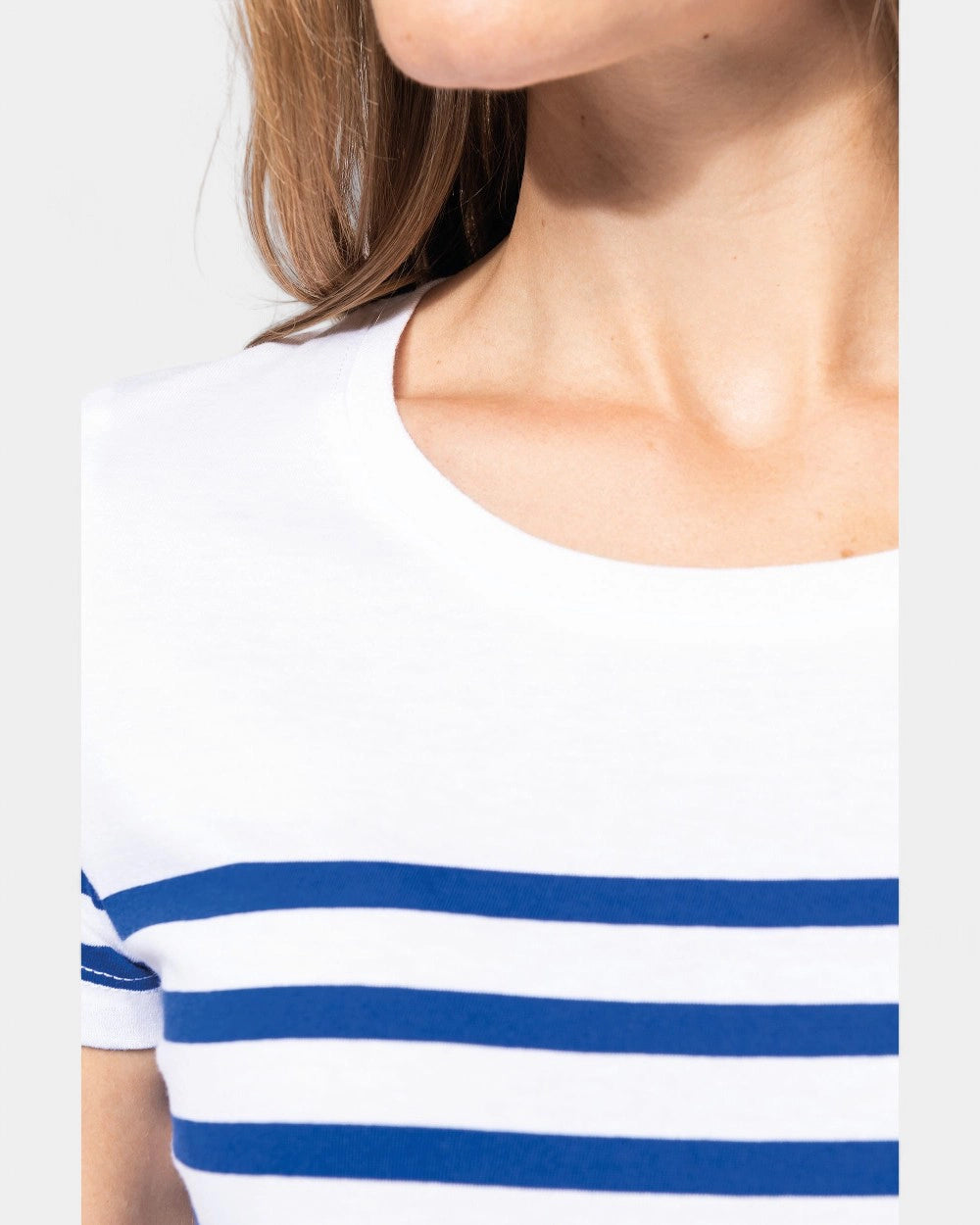 T-shirt marinara girocollo donna da personalizzare - 4
