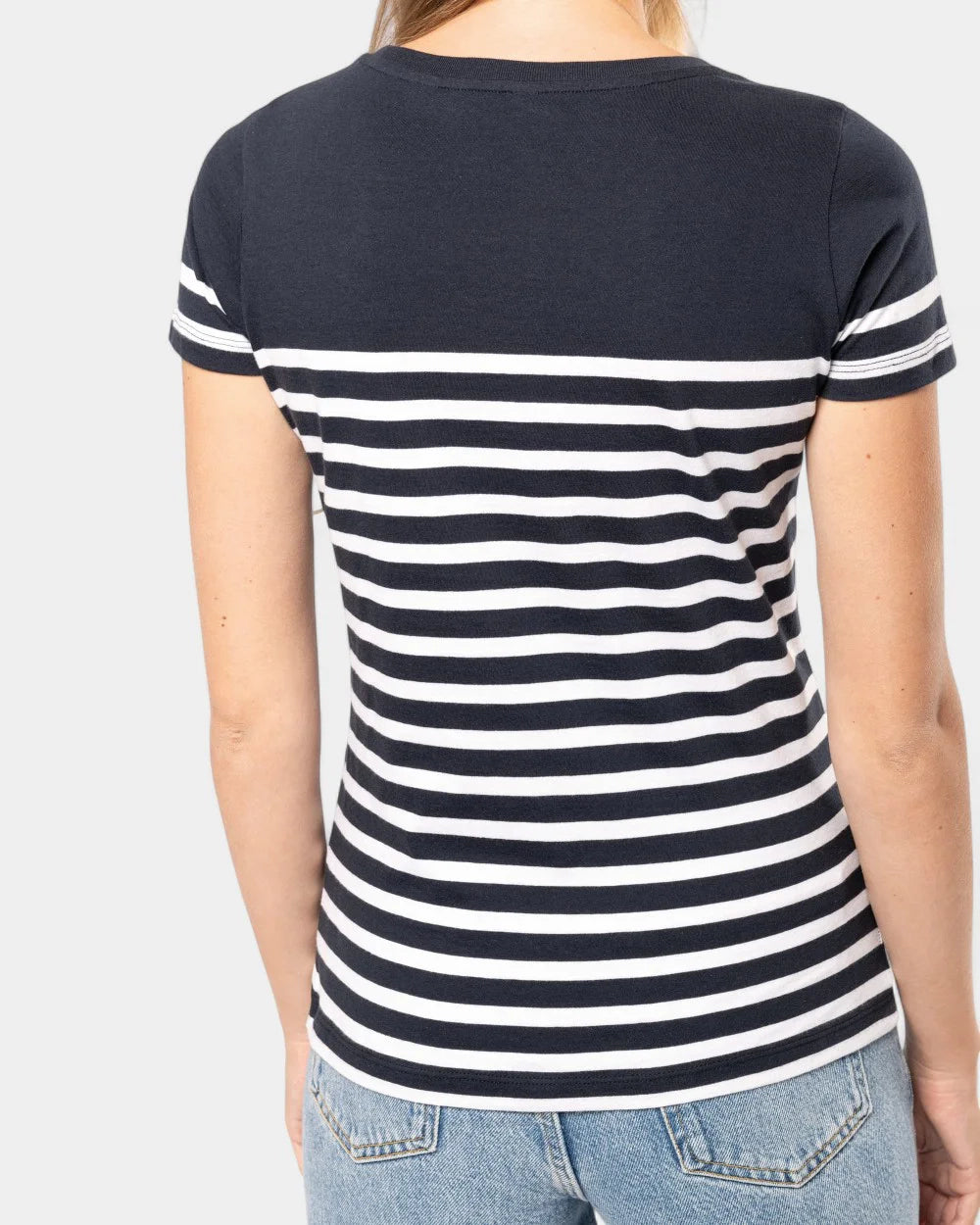T-shirt marinara girocollo donna da personalizzare - 6