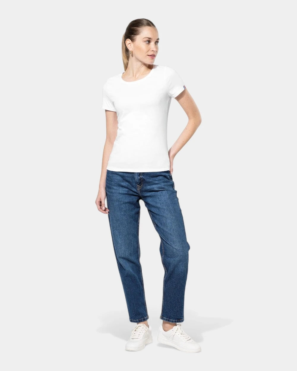 T-shirt da donna prodotta in Francia personalizzabile - 3