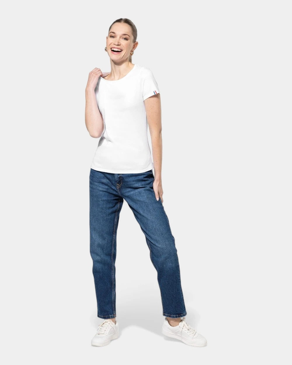 T-shirt da donna prodotta in Francia personalizzabile - 4