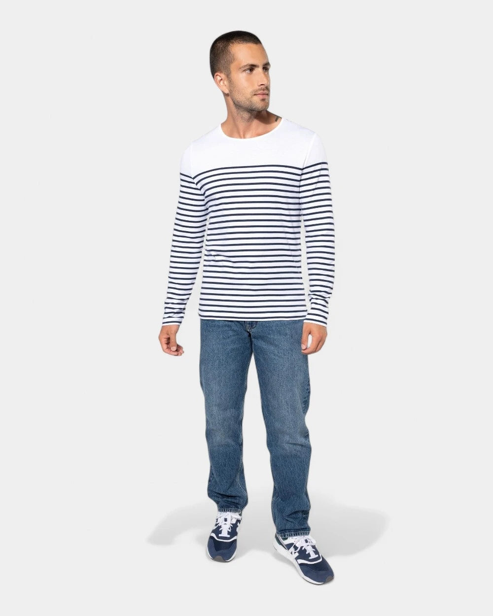 Marinière maniche lunghe uomo da personalizzare - 6