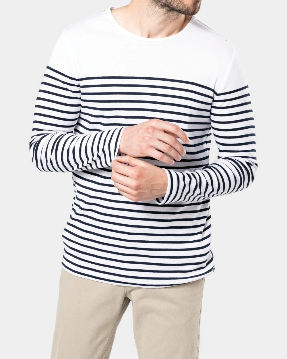 Marinière maniche lunghe uomo da personalizzare - 3