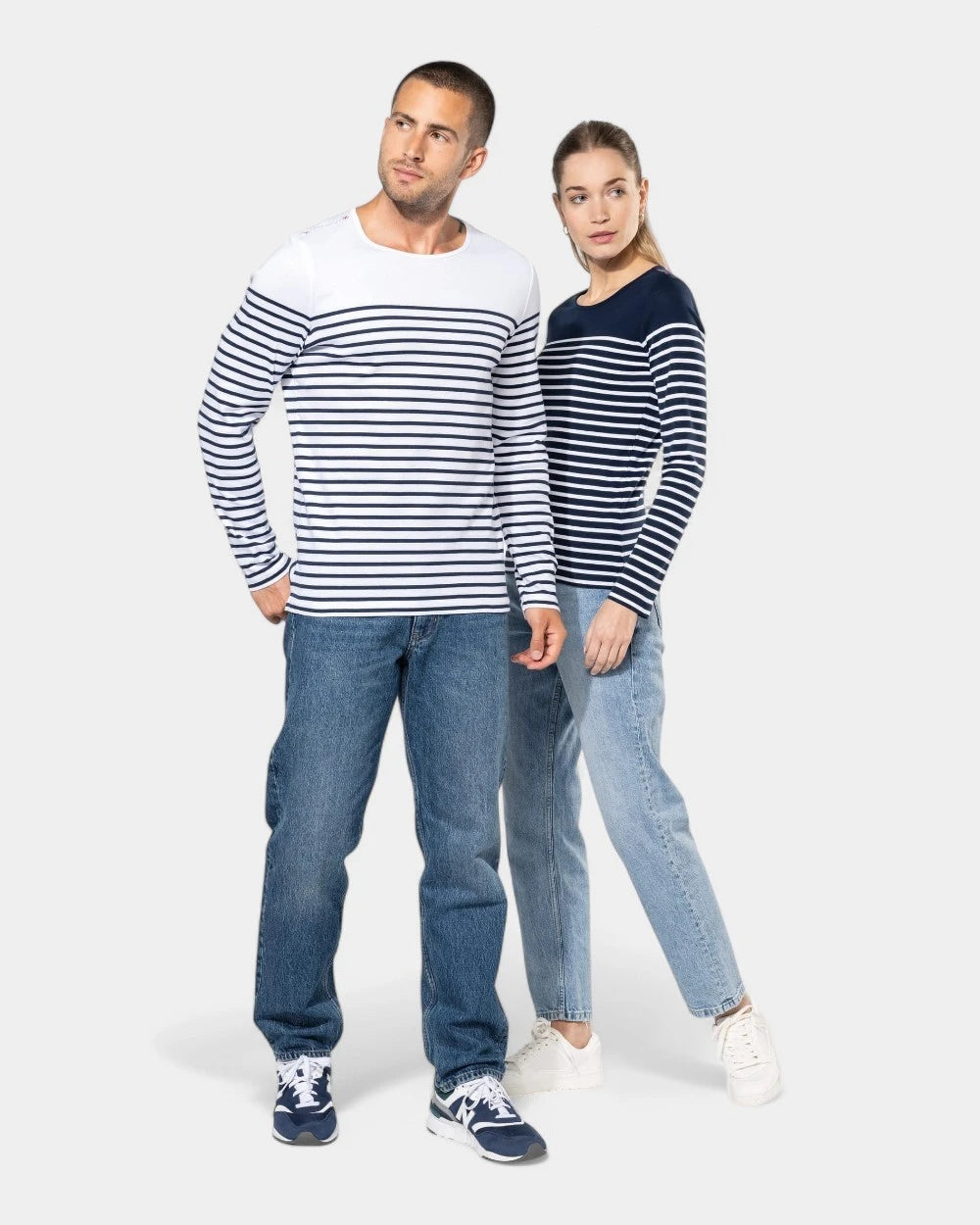 Marinière maniche lunghe uomo da personalizzare - 12