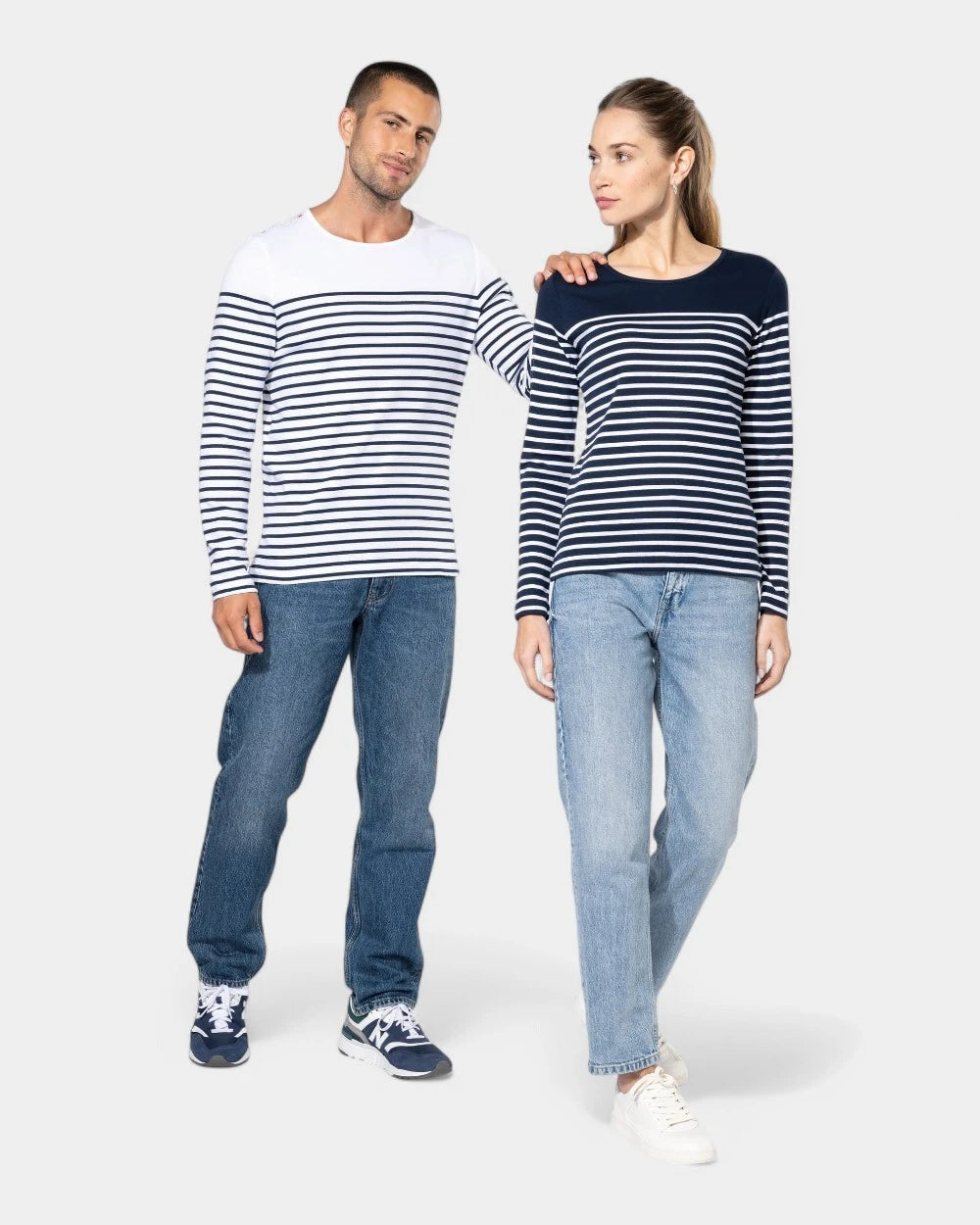 Marinière maniche lunghe uomo da personalizzare - 13