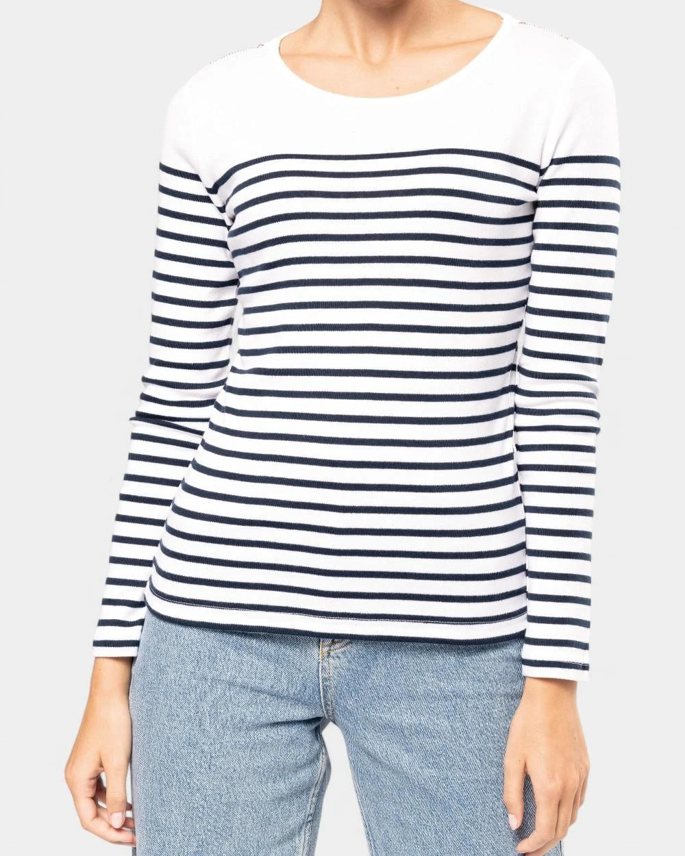 Marinière maniche lunghe donna da personalizzare - 5