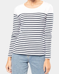 Marinière maniche lunghe donna da personalizzare - 5