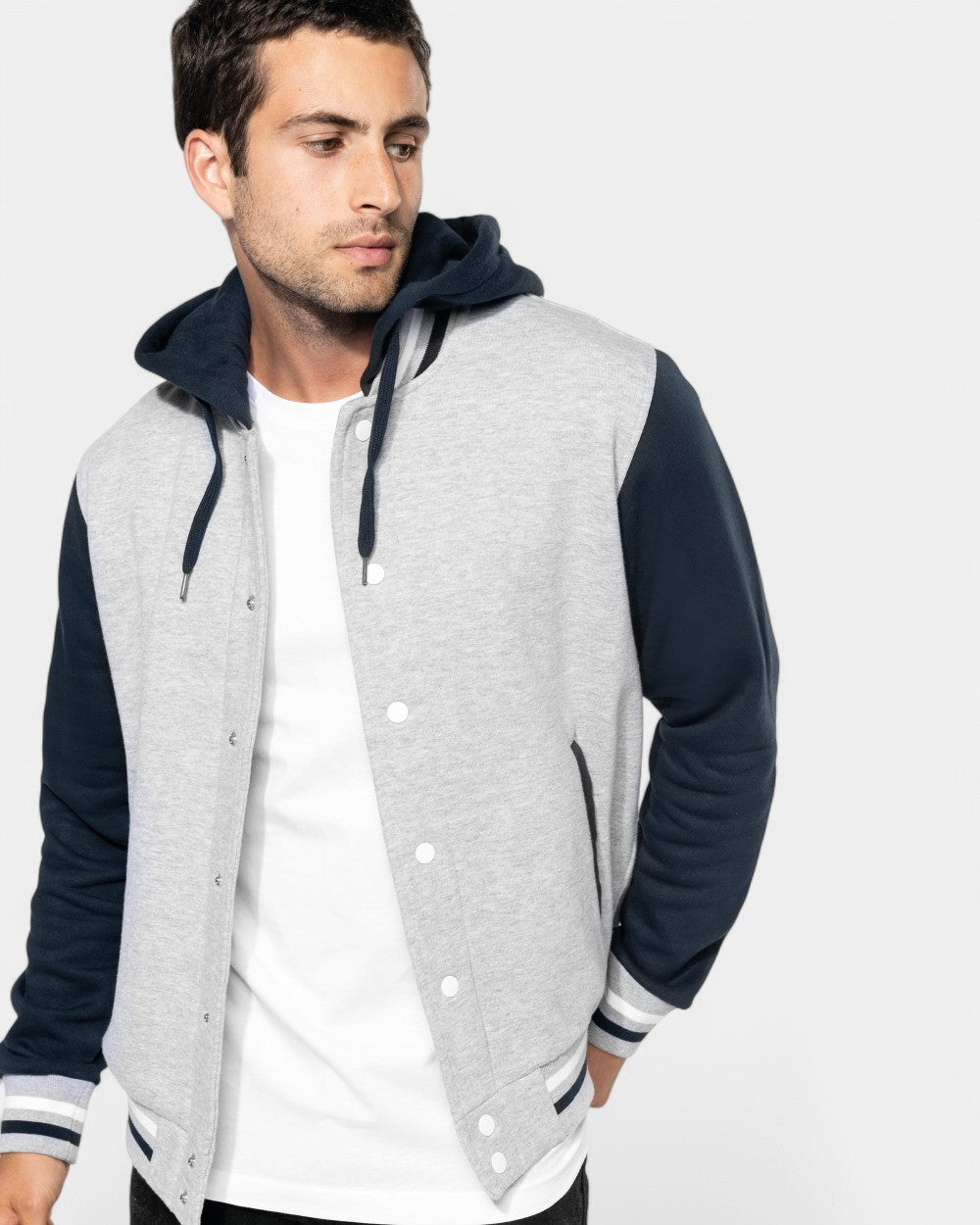 Bomber teddy con cappuccio unisex da personalizzare - 7
