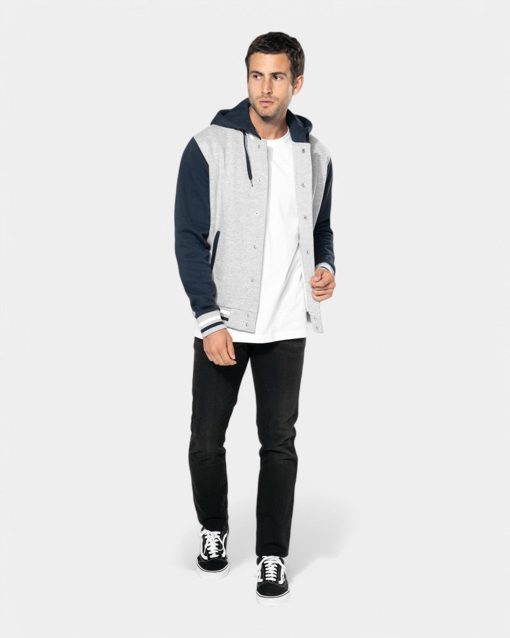 Bomber teddy con cappuccio unisex da personalizzare - 14