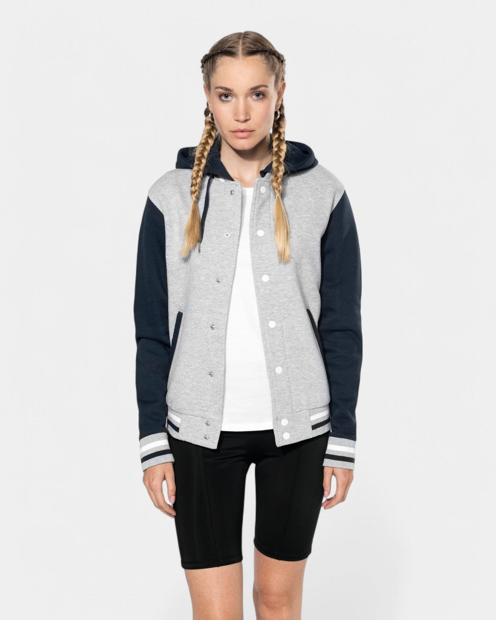Bomber teddy con cappuccio unisex da personalizzare - 15